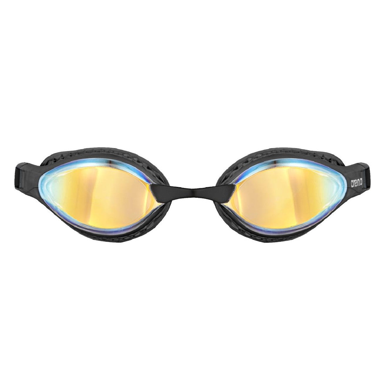 Arena Airspeed Mirror uimalasit, Yellow Copper-Black