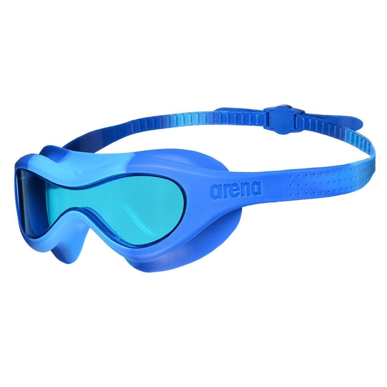 Arena Spider Kids Mask lasten uimamaski, Light blue-Blue-Blue