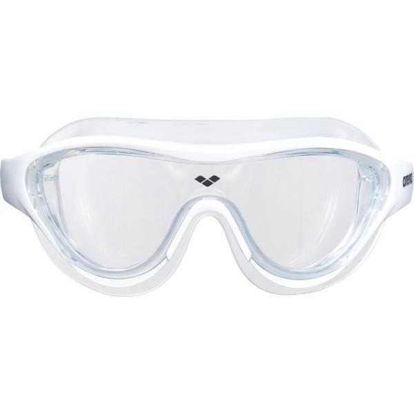 Arena The One Mask Jr nuorten uimamaski, Clear-White-Light blue
