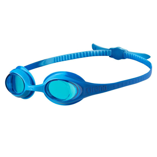 Arena Spider Kids lasten uimalasit, Light blue-Blue-Blue