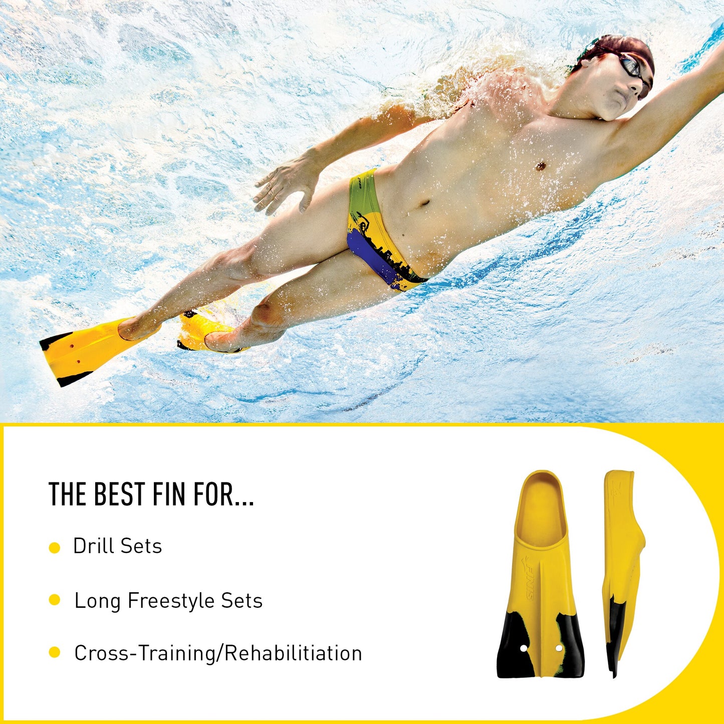 Finis Z2 Gold Zoomers® lyhyet uimaräpylät