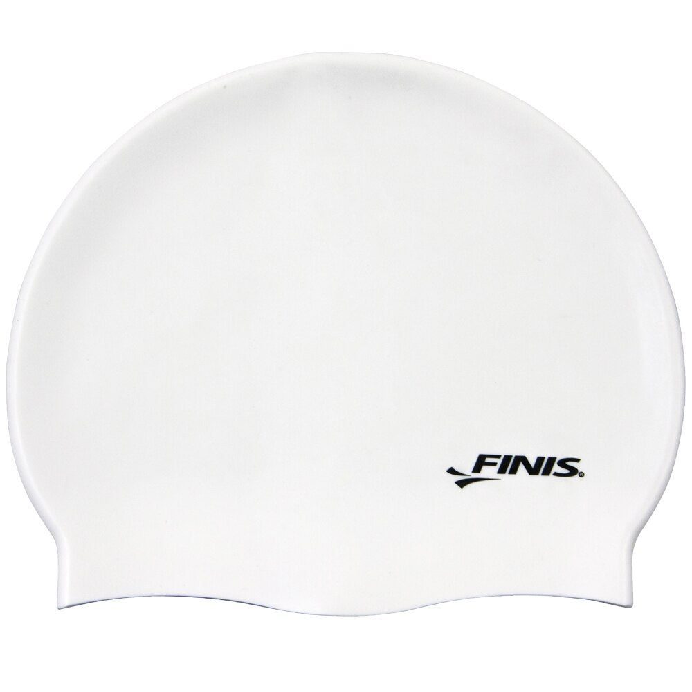Finis Silicone Swim Cap aikuisten uimalakki, White