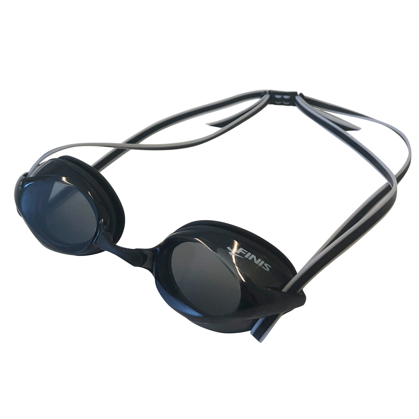 Finis Tide Goggles aiukuisten kilpa uimalasit, Smoke-Black