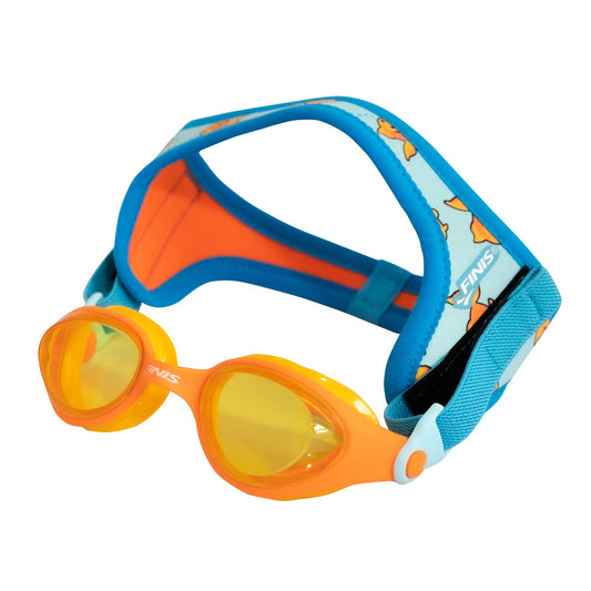 Finis Dragonfly Goggles lasten uimalasit, 3v+, Fishbowl Blue