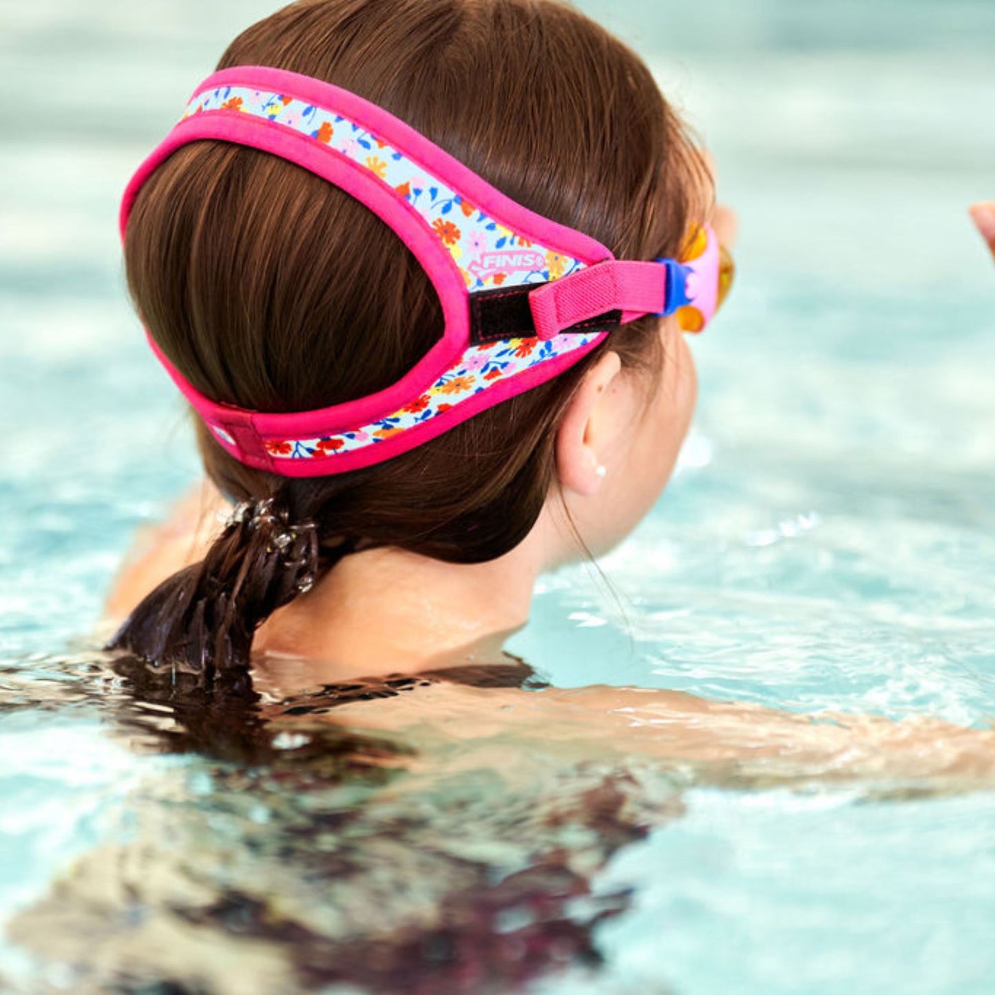 Finis Dragonfly Goggles lasten uimalasit, 3v+, Flower Power