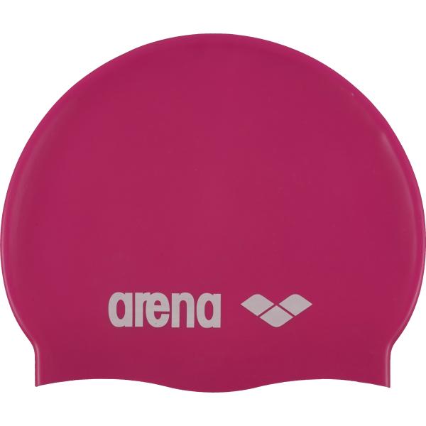 Arena Classic Silicone Jr Cap lasten uimalakki, 6-12v, Fuchsia