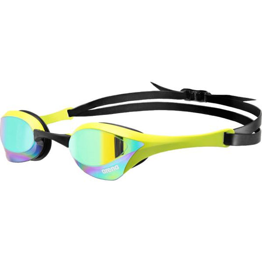Arena Cobra Ultra Swipe Mirror uimalasit, Emerald-Cyber Lime
