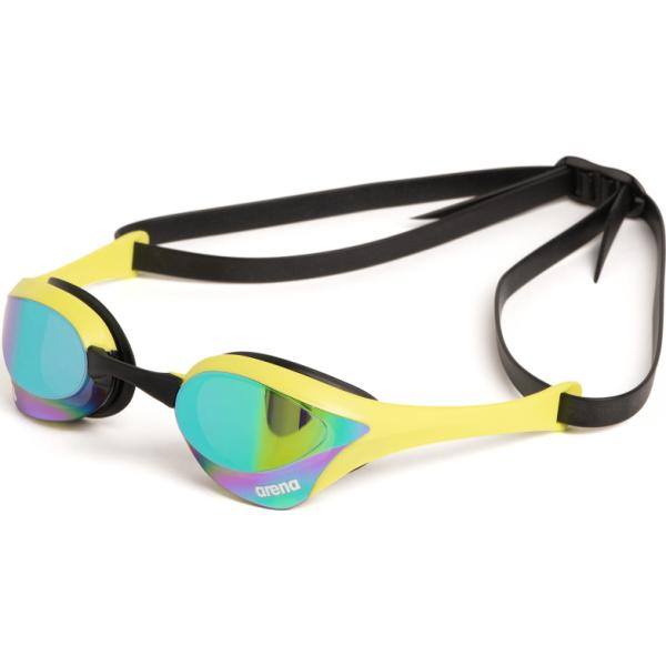 Arena Cobra Ultra Swipe Mirror uimalasit, Emerald-Cyber Lime
