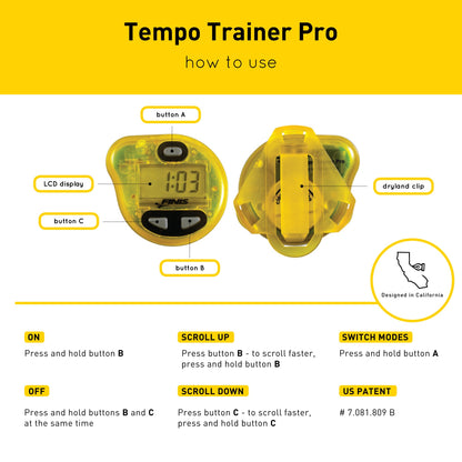 Finis Tempo Trainer Pro metronomi