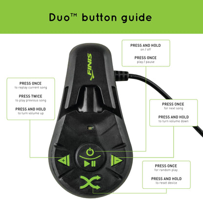 Finis Duo™ vedenkestävä MP3-soitin