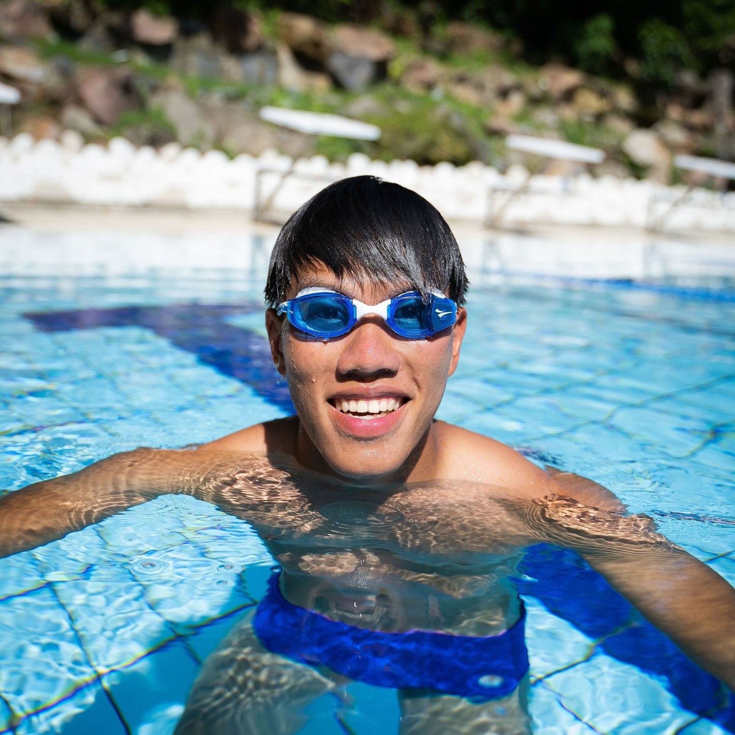 Finis Smart Goggle Kit älyuimalasit, Blue