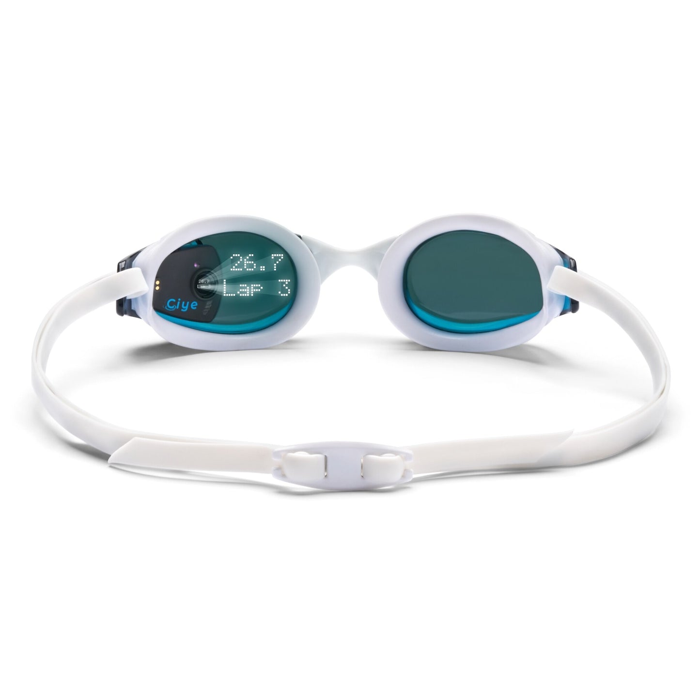 Finis Smart Goggle Kit älyuimalasit, Blue-Mirror