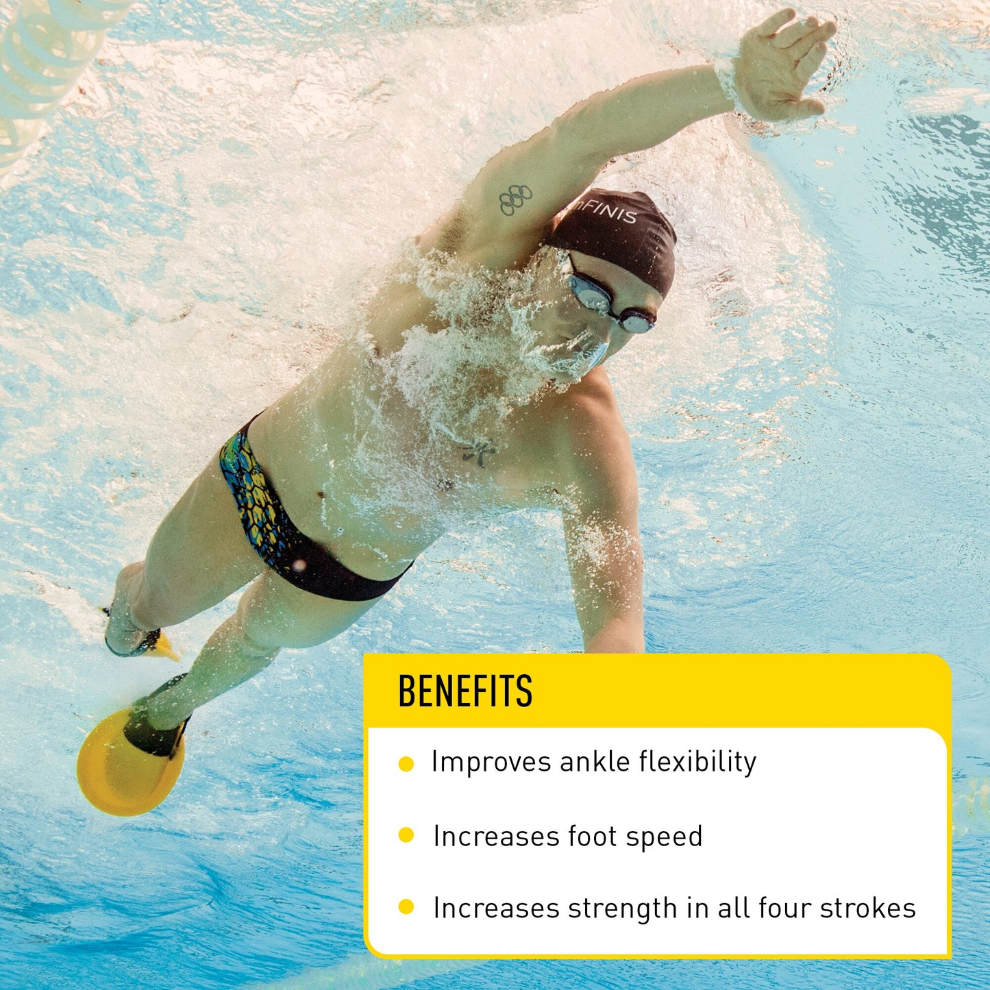 Finis Positive Drive Fins lyhyet uimaräpylät