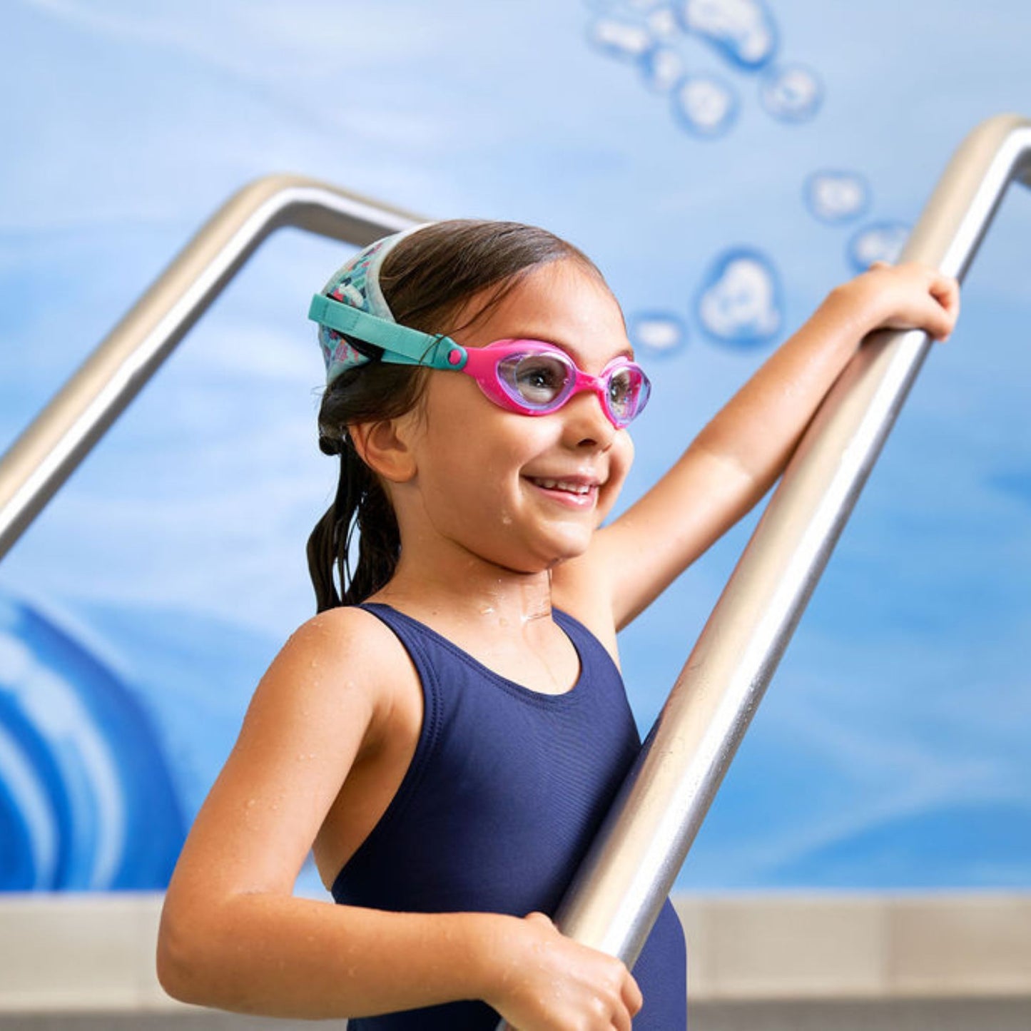 Finis Dragonfly Goggles lasten uimalasit, 3v+, Musical Mermaid