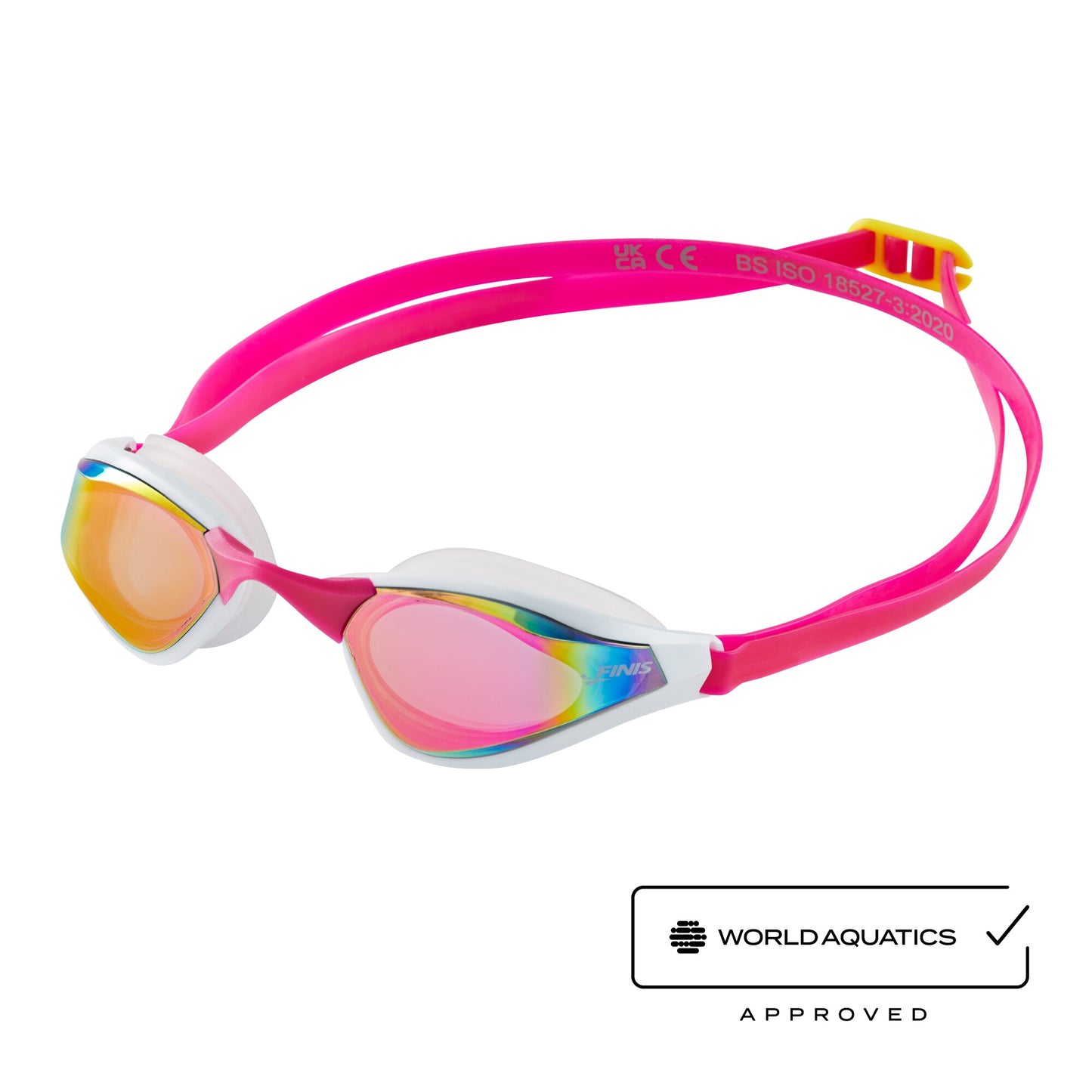 Finis Mach 1 Racing Goggles aikuisten kilpa uimalasit, Pink Opal