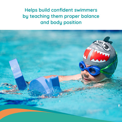 Finis Floatie Friends™ Foam Hand Floats lasten uimakellukkeet, Whale / Valas