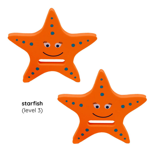 Finis Floatie Friends™ Foam Hand Floats lasten uimakellukkeet, Starfish / Meritähti