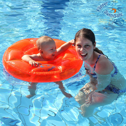 Flipper SwimSafe TÜV-sertifioitu vauvan uimarengas istuimella, 3kk+
