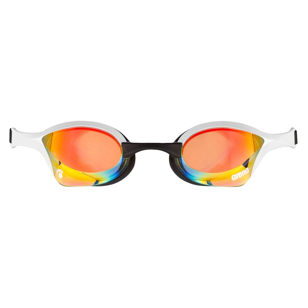 Arena Cobra Ultra Swipe Mirror uimalasit, Yellow-White