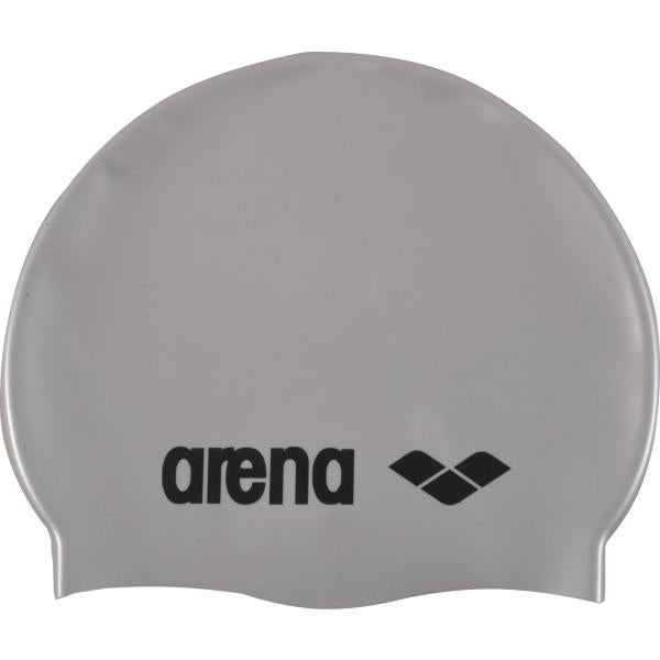 Arena Classic Silicone Jr Cap lasten uimalakki, 6-12v, Grey