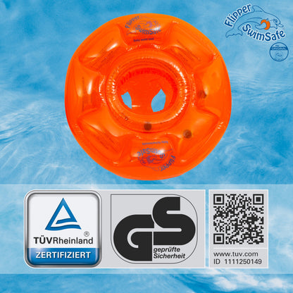 Flipper SwimSafe TÜV-sertifioitu vauvan uimarengas istuimella, 3kk+