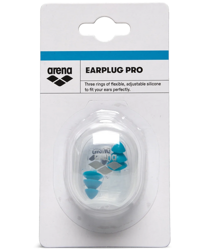Arena Earplug Pro silikoniset korvatulpat, Blue